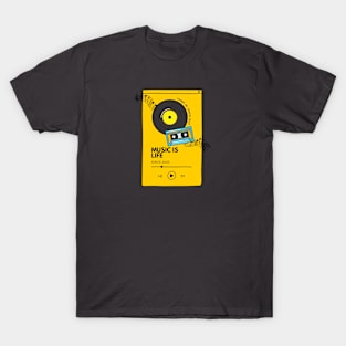 Music is Life T-Shirt